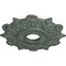 Ekena Millwork Preston Ceiling Medallion (Fits Canopies up to 4"), 17 1/2"OD x 4"ID x 1"P, Cloud Burst Crackle CM17PRCBC - alternate 3